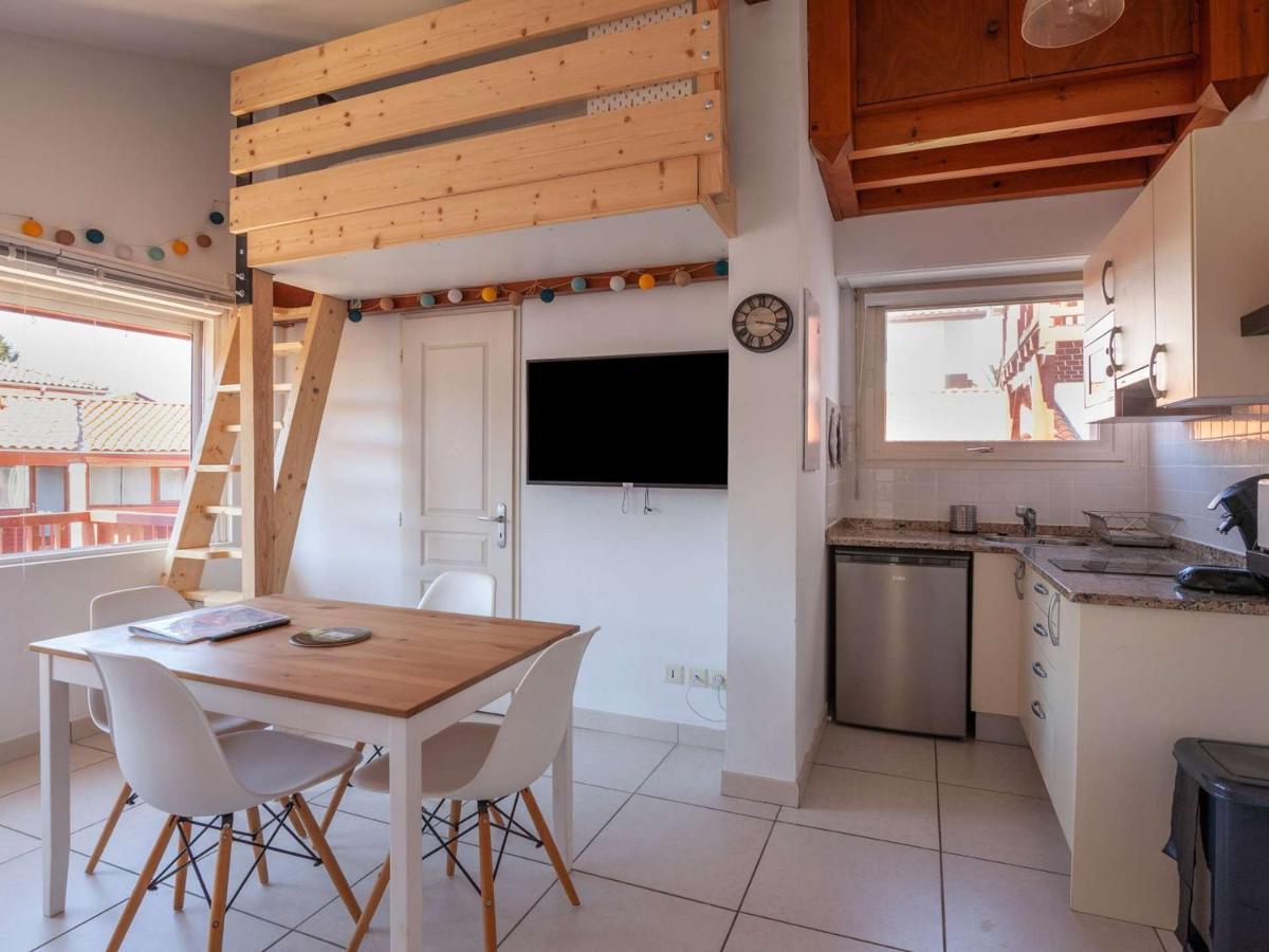 Appartement Cosy Avec Mezzanine, Balcon Et Parking A 300M De La Plage - Fr-1-2-382 昂代 外观 照片